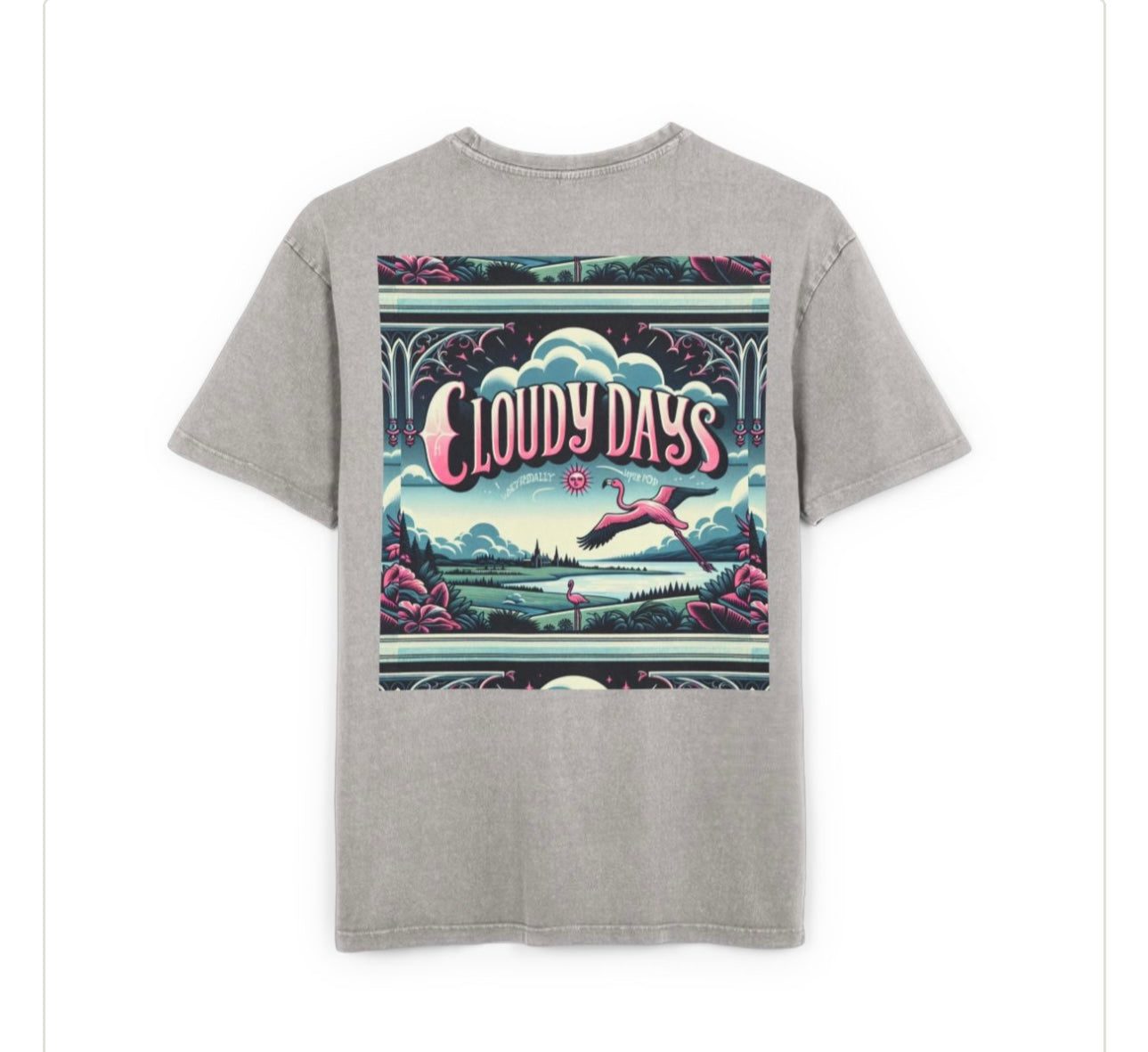 Cloudy days tee